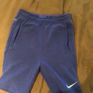 Nike sweatpants shorts